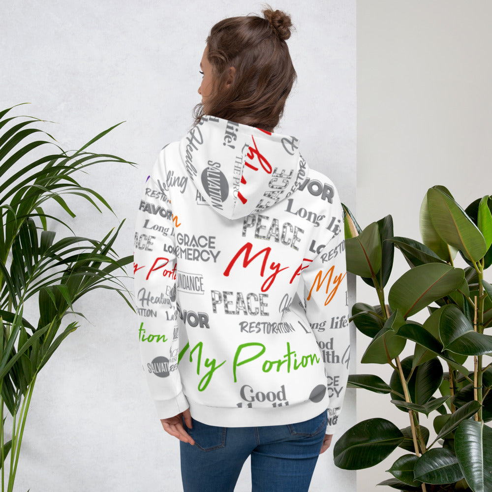 My Portion All Over For Women Hoodie