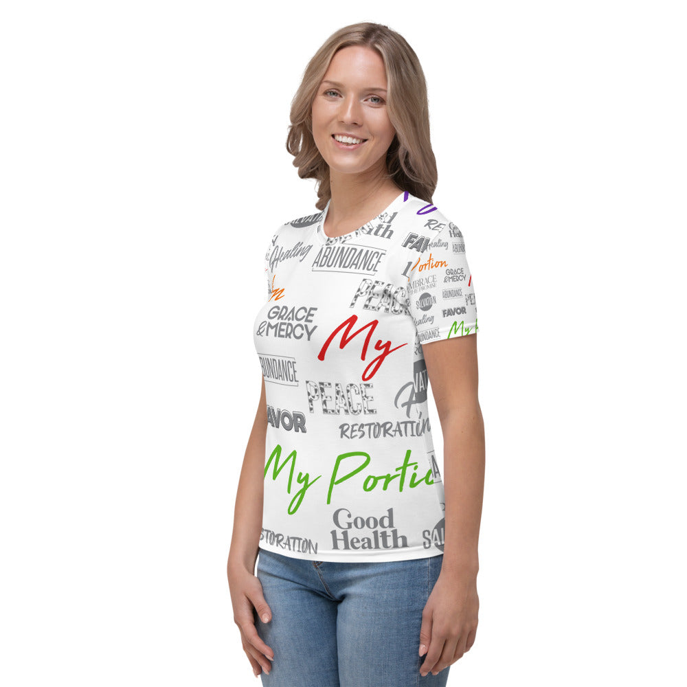 My Portion All Over Women's T-shirt